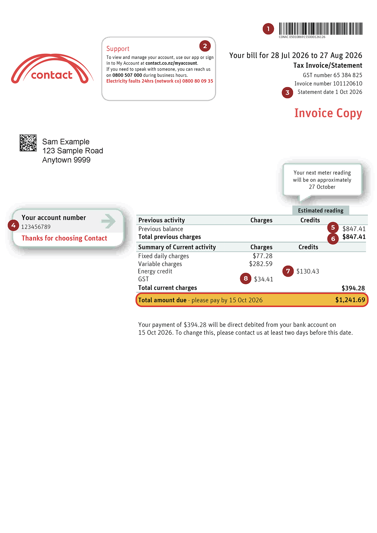 Contact bill explainer standard plan page 1 | CB | 1200x1697