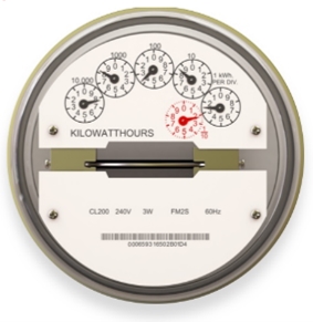 Standard dial meter