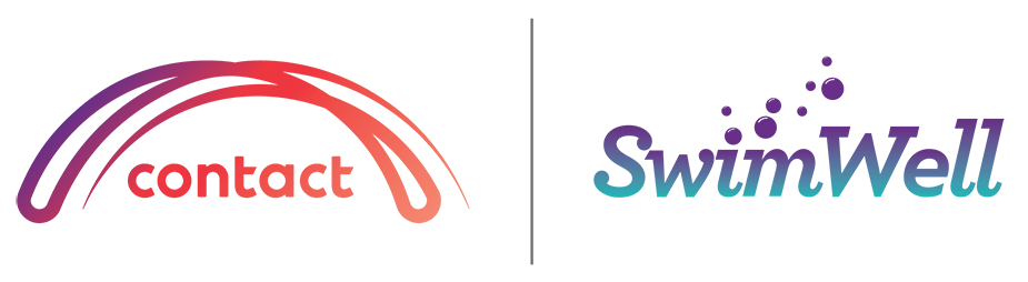 Contact and SwimWell Logo