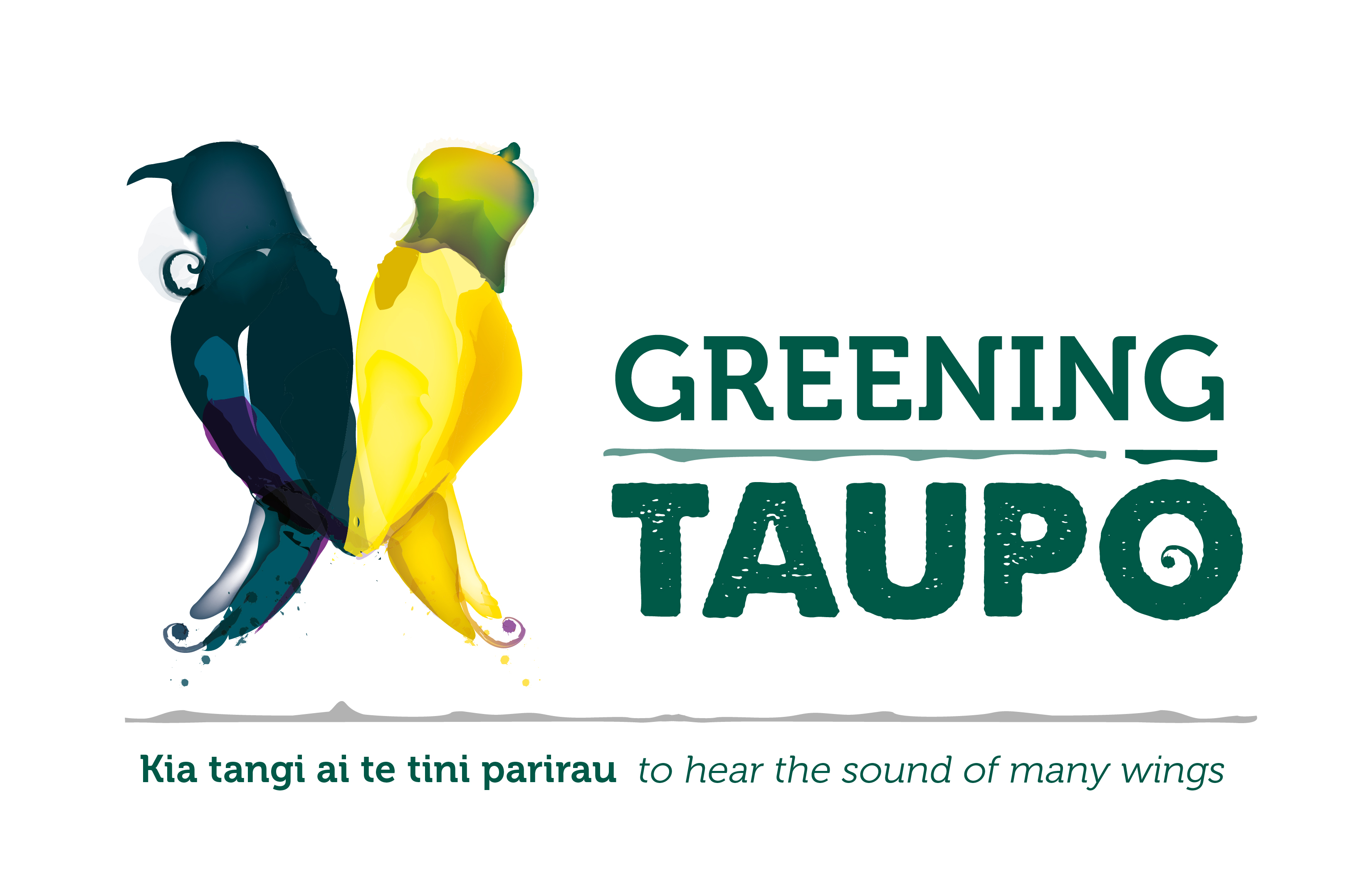Greening Taupo logo